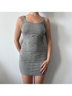 Material Girl Women's Grey Dress
